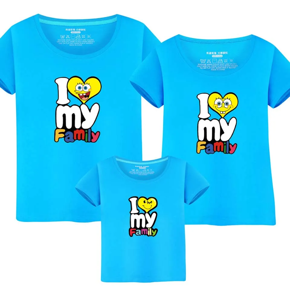 1pcs Family T Shirts 2018 Summer Family Matching Clothes 13 Colors Family Look T-shirt Tees For Mother Daughter Father Son Kids
1pcs Family T Shirts 2018 Summer Family Matching Clothes 13 Colors Family Look T-shirt Tees For Mother Daughter Father Son Kids