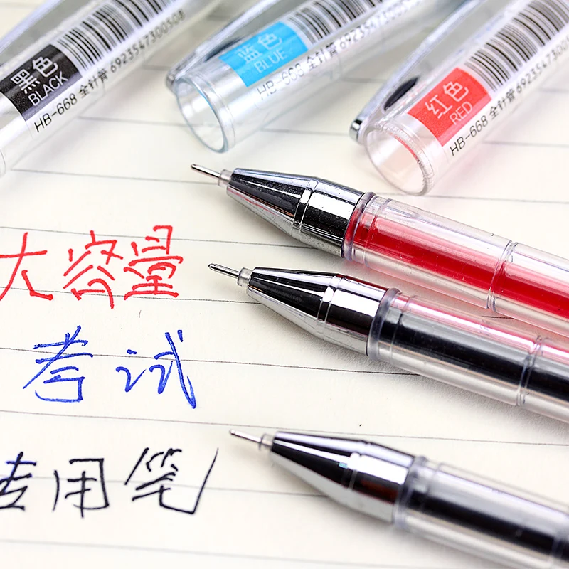 12 pcs/lot South Korea Creative Stationery Student Examination Writing Gel Pen 0.5mm Black/Blue/Red Ink School Office Supplies
12 pcs/lot South Korea Creative Stationery Student Examination Writing Gel Pen 0.5mm Black/Blue/Red Ink School Office Supplies