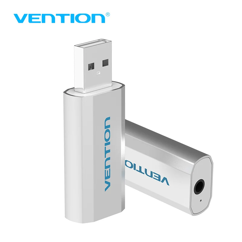Vention USB на 3 5 мм звуковая карта Микрофон Динамик 3D внешние звуковые карты адаптер