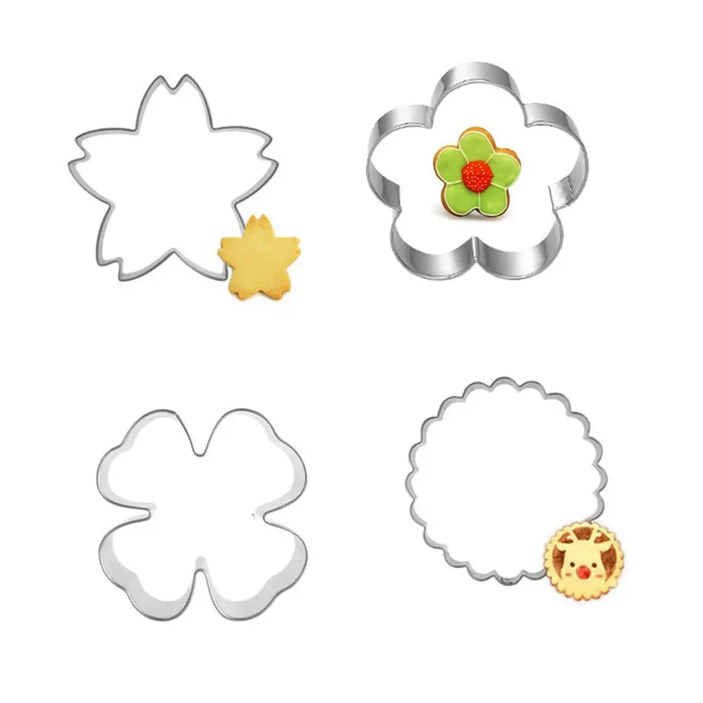 4pcs Kitchen Products Salad Ring Egg Biscuit Cookie Cutter Tools Pastry Moulds Gadgets Stainless Steel Baking Mold Fondant Party
4pcs Kitchen Products Salad Ring Egg Biscuit Cookie Cutter Tools Pastry Moulds Gadgets Stainless Steel Baking Mold Fondant Party