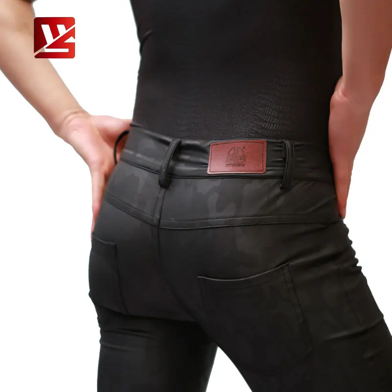 MEISE Black Camouflage Pencil Pants PU Faux Leather Tight Trouser Slim Denim Pant Stage Wear Elastic Lingerie Gay Wear Plus Size
MEISE Black Camouflage Pencil Pants PU Faux Leather Tight Trouser Slim Denim Pant Stage Wear Elastic Lingerie Gay Wear Plus Size