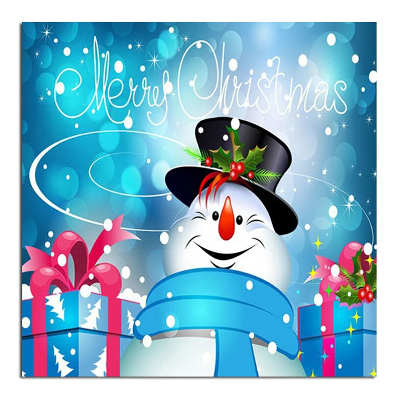 Snowman Gift 20x20cm Diamond Cross Stitch Kit DIY painting home decoration diamond embellishment of embroidery drawing crafts
Snowman Gift 20x20cm Diamond Cross Stitch Kit DIY painting home decoration diamond embellishment of embroidery drawing crafts