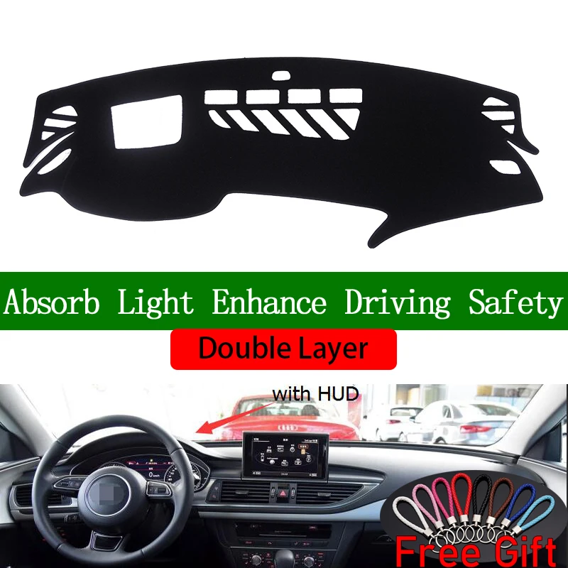 Double Layer Car Stickers For AUDI A7 S7 2009 2010 2011 2012-2018 Dashboard Cover Car Accessories Interior Anti-UV Car Decals
Double Layer Car Stickers For AUDI A7 S7 2009 2010 2011 2012-2018 Dashboard Cover Car Accessories Interior Anti-UV Car Decals