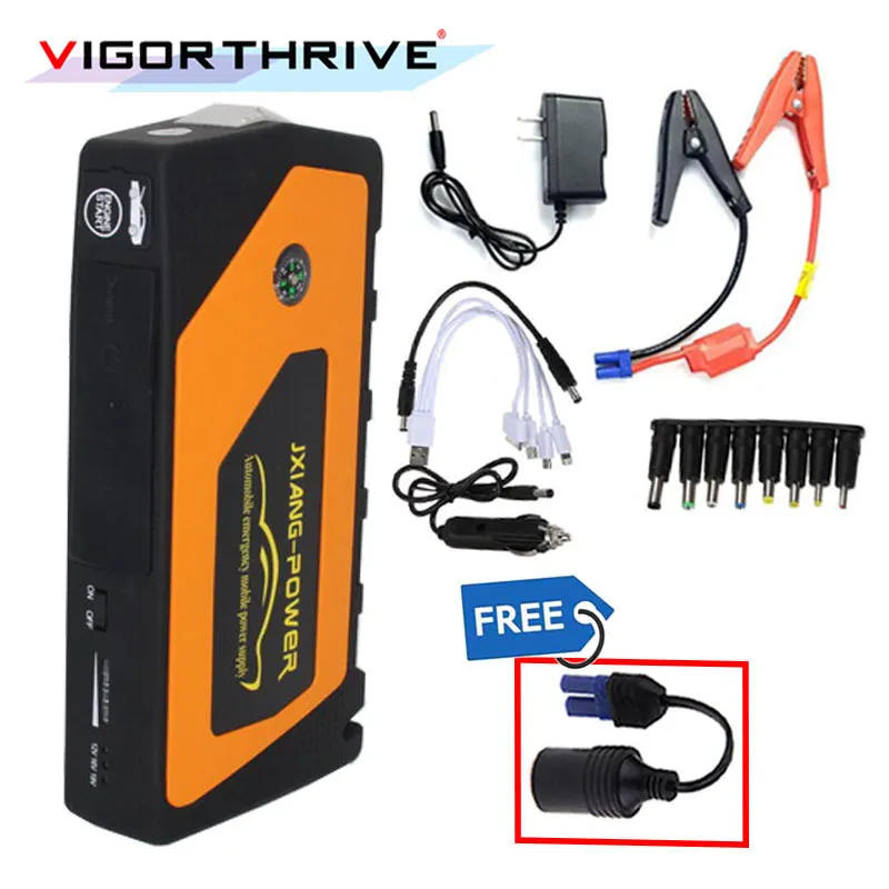 Car Jump Starter Output Multi-Function For Car Battery Booster 12V Emergency Starting Device Power Bank Car Charger Portable
Car Jump Starter Output Multi-Function For Car Battery Booster 12V Emergency Starting Device Power Bank Car Charger Portable