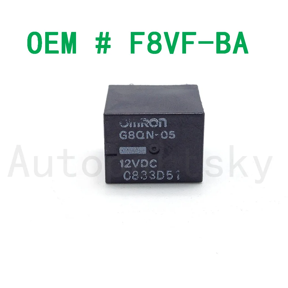 Реле R303 F8VF-BA , G8QN-05 , F8VFBA, G8QN05, 12 В постоянного тока, для грузовика Ford Expedition Explorer G8QN
Реле R303 F8VF-BA , G8QN-05 , F8VFBA, G8QN05, 12 В постоянного тока, для грузовика Ford Expedition Explorer G8QN