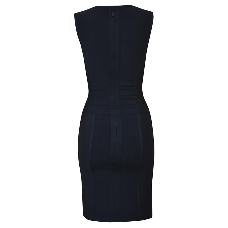 Top Quality One-piece Bandage Dress Elegant Women Fashion Night Club Celebrity Party Dresses OL Style Sexy Black
Top Quality One-piece Bandage Dress Elegant Women Fashion Night Club Celebrity Party Dresses OL Style Sexy Black
