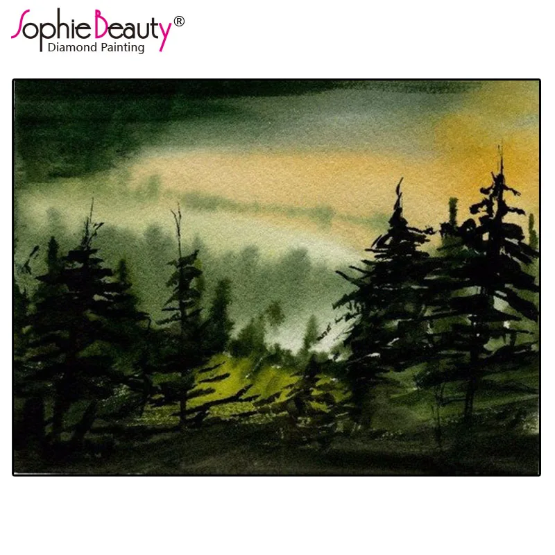 Картина для вышивки крестиком Sophie Beauty, алмазная вышивка «сделай сам» с изображением гор и леса, семейный Декор
Картина для вышивки крестиком Sophie Beauty, алмазная вышивка «сделай сам» с изображением гор и леса, семейный Декор