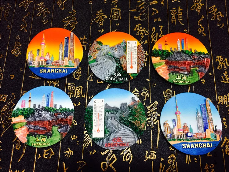6pcs/set China City Shanghai Beijing Great Wall Fridge Magnet World Travel Tourism Souvenir Crafts
6pcs/set China City Shanghai Beijing Great Wall Fridge Magnet World Travel Tourism Souvenir Crafts