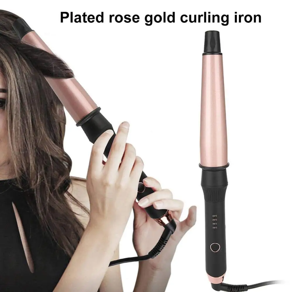 Hair Curling Iron Tourmaline Ceramic Tapered Curling Wand for Long Lasting Magic Curls Waves Hair Curler Roller Beauty
Hair Curling Iron Tourmaline Ceramic Tapered Curling Wand for Long Lasting Magic Curls Waves Hair Curler Roller Beauty