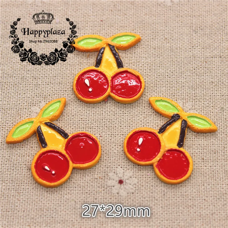 10PCS Kawaii Resin Cherry Miniature Flatback Cabochon Art Supply DIY Craft Scrapbooking,27*29mm
10PCS Kawaii Resin Cherry Miniature Flatback Cabochon Art Supply DIY Craft Scrapbooking,27*29mm