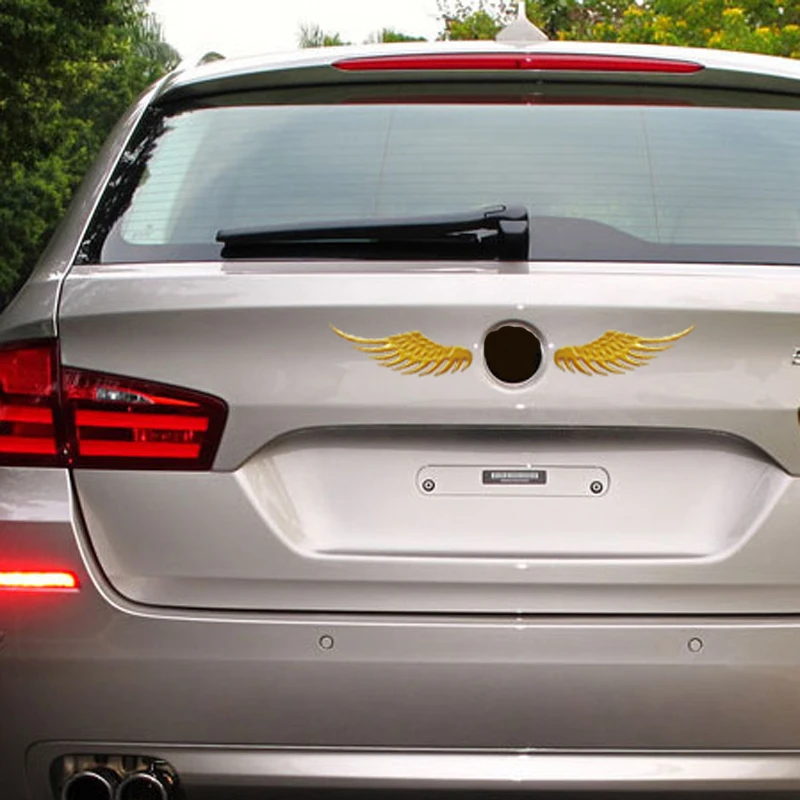1 Pair Fashion 3D Wings Car Sticker For Acura RLX CL EL CSX ILX MDX NSX RDX RL SLX TL TSX Vigor ZDX | Автомобили и мотоциклы