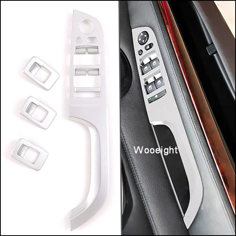 Панель переключателя для автомобильного интерьера Wooeight, 4 шт., ABS, для BMW 3 серии 2005-2006 2008 2009 2010 2011 2012
Панель переключателя для автомобильного интерьера Wooeight, 4 шт., ABS, для BMW 3 серии 2005-2006 2008 2009 2010 2011 2012