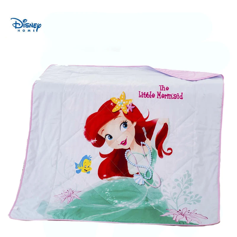 DISNEY little mermaid summer quilt 100%v cotton fabric bedding set for princess girl 3d bedspread kid bed cover travel blanket
DISNEY little mermaid summer quilt 100%v cotton fabric bedding set for princess girl 3d bedspread kid bed cover travel blanket