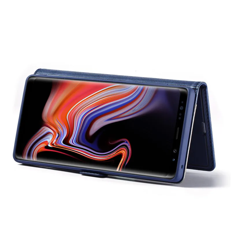 Винтажный кожаный чехол-кошелек с откидной крышкой и подставкой для Samsung Galaxy Note 9