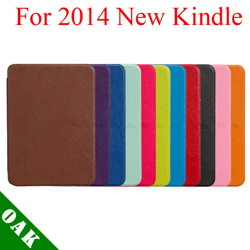 [Free Shipping] Ultra Slim Heat Press PU Leather Case for Amazon 2014 New Kindle High Quality | Компьютеры и офис