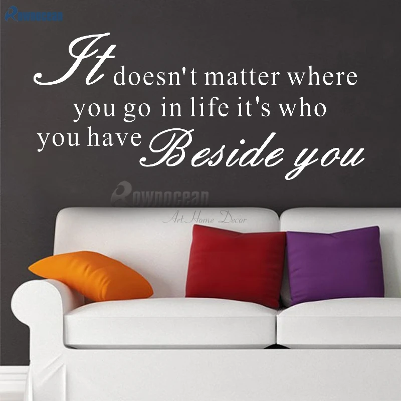 It doesn't matter Quotes Wall Stickers Art Home Decor Living Room Vinyl Removable DIY Wall Decals Decoration Text Wallpaper W-08
It doesn't matter Quotes Wall Stickers Art Home Decor Living Room Vinyl Removable DIY Wall Decals Decoration Text Wallpaper W-08