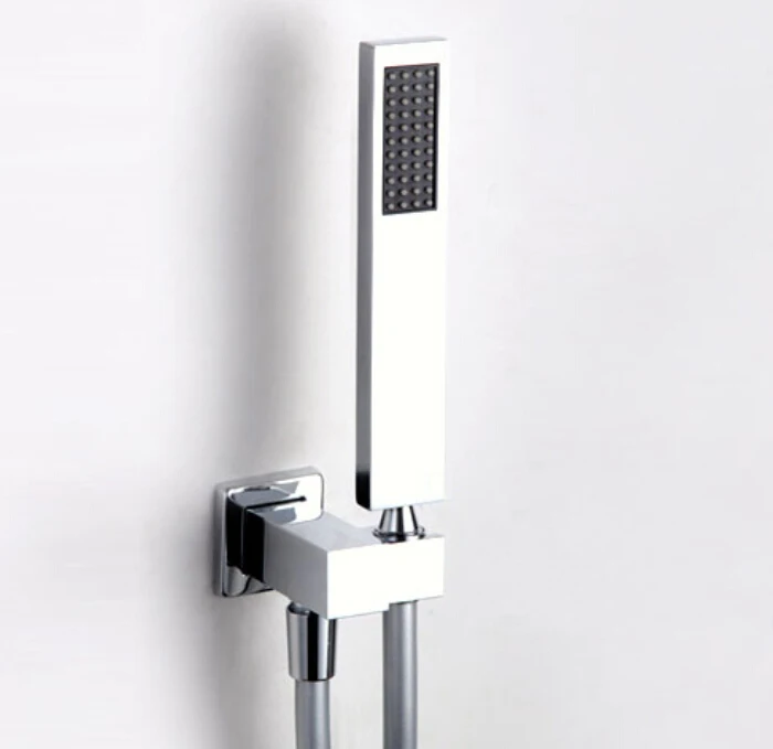 brass chrome hand held shower head & brass wall mounted shower holder & PVC shower hose shower set Connector
brass chrome hand held shower head & brass wall mounted shower holder & PVC shower hose shower set Connector