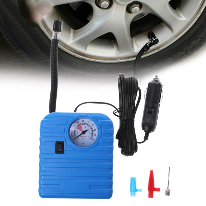 12V портативный насос для шин автомобильный воздушный компрессор высокого