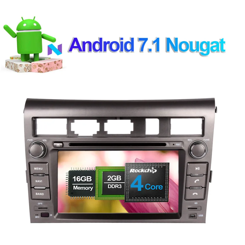 Автомобильный радиоприемник 4 Гб ОЗУ Android 8 0 Восьмиядерный процессор стерео GPS