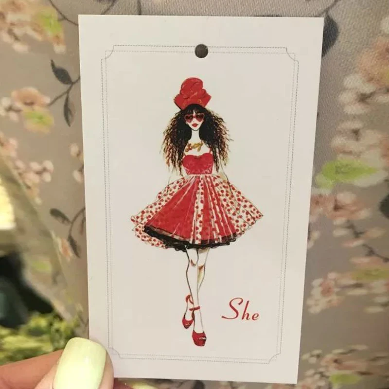 Customized clothing tag printed/printing hangtag,hang tags,color printing paper sewing price labels
Customized clothing tag printed/printing hangtag,hang tags,color printing paper sewing price labels