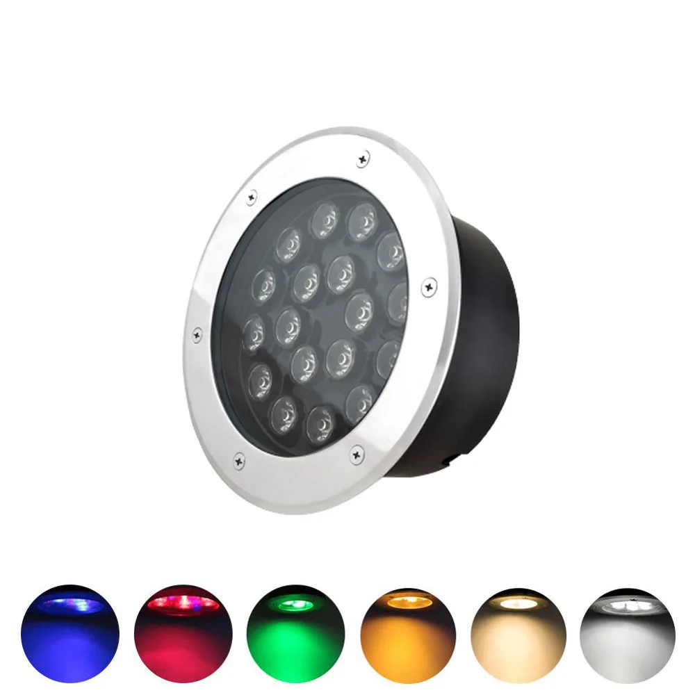 IP68 LED Waterproof Underground Lamp RGB Recessed Floor Light Square Outdoor Lawn Stair Garden Terrace Spotlights DC12V DC24V
IP68 LED Waterproof Underground Lamp RGB Recessed Floor Light Square Outdoor Lawn Stair Garden Terrace Spotlights DC12V DC24V