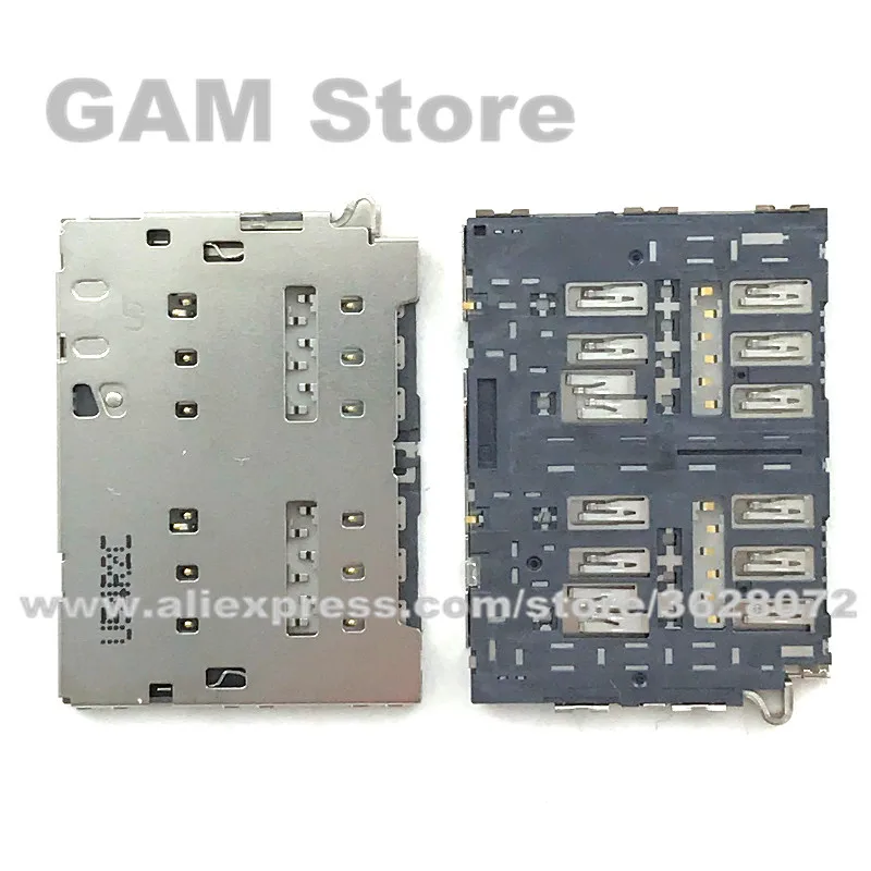 For Samsung S6 Dual Sim Card Reader Slot S6 G920F G920V G9200 G9250 SIM Holder Tray Connector Socket
For Samsung S6 Dual Sim Card Reader Slot S6 G920F G920V G9200 G9250 SIM Holder Tray Connector Socket