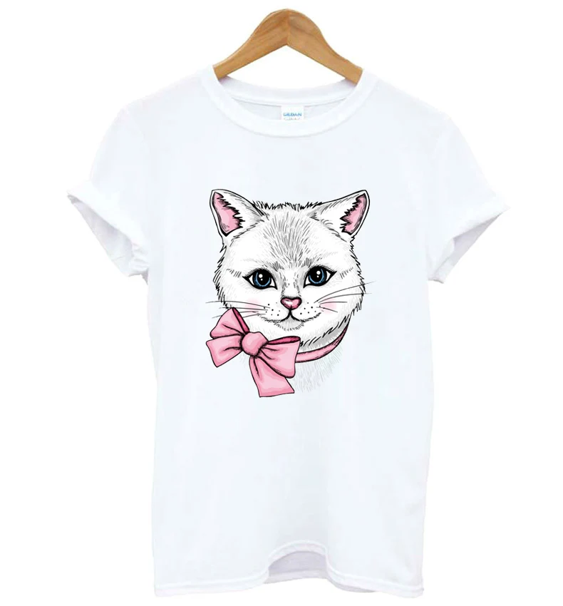 cat with bow Print Women tshirt Cotton Casual Funny t shirt Lady Yong Girl Top Tee Better Quality Drop Ship KT-7
cat with bow Print Women tshirt Cotton Casual Funny t shirt Lady Yong Girl Top Tee Better Quality Drop Ship KT-7