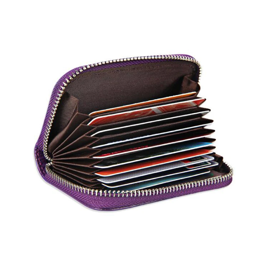 Genuine Leather Card Holder Women Business ID Credit Card Holder Mini Wallet 300PCS/lot
Genuine Leather Card Holder Women Business ID Credit Card Holder Mini Wallet 300PCS/lot