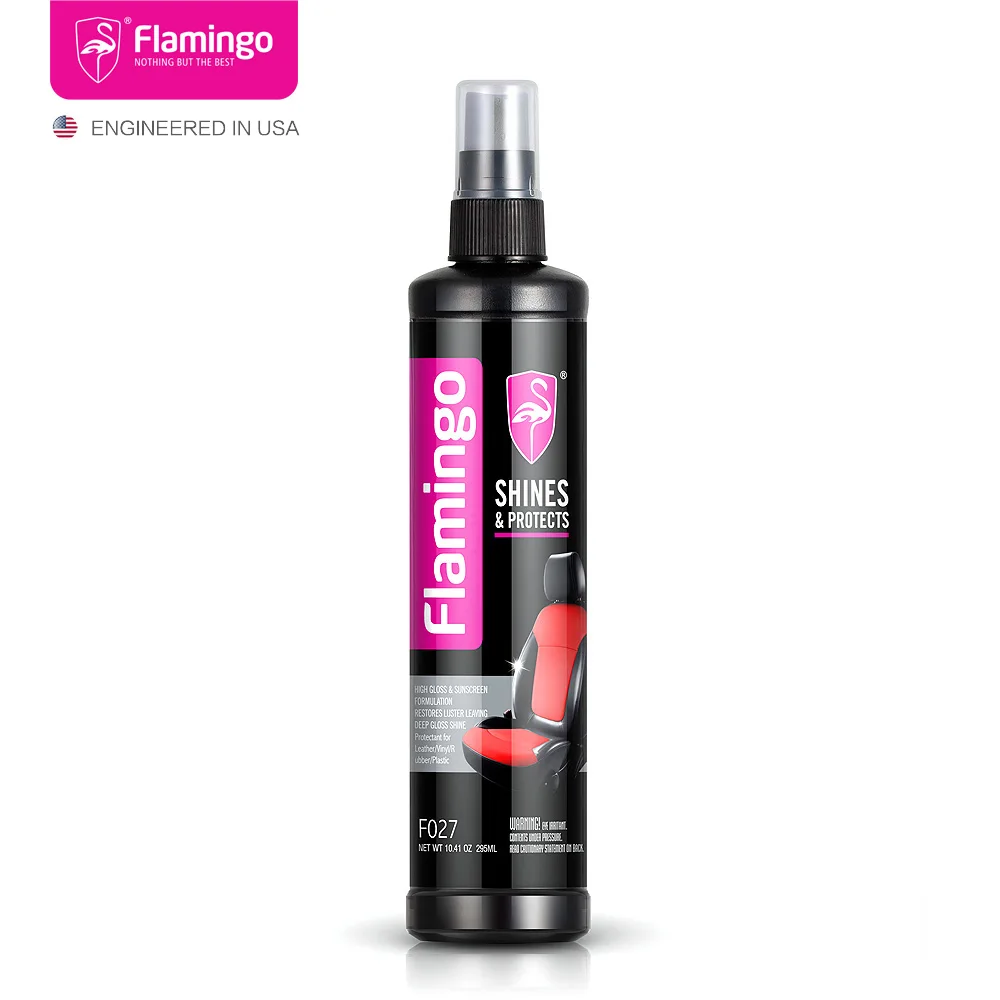 Flamingo F027 295ml Plastic Leather Restorer Quick Coat Liquid Wax For Car Interior Seat Renovator Cleaner Spray Accessories
Flamingo F027 295ml Plastic Leather Restorer Quick Coat Liquid Wax For Car Interior Seat Renovator Cleaner Spray Accessories