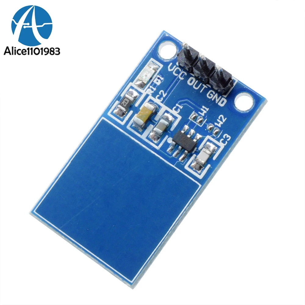 TTP223 емкостный сенсорный выключатель плата модуля цифрового сенсорного для Arduino 2