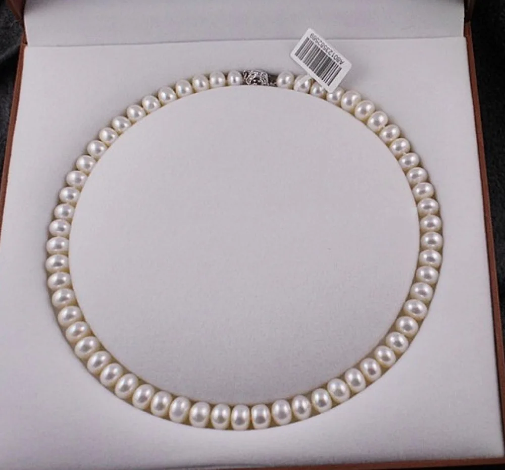 Handmade Real ahoy Pearl Necklaces 45cm/18inch Natural Pearl AAA 9-10mm Highlight Pearl Necklaces Gift for Women Jewelry
Handmade Real ahoy Pearl Necklaces 45cm/18inch Natural Pearl AAA 9-10mm Highlight Pearl Necklaces Gift for Women Jewelry
