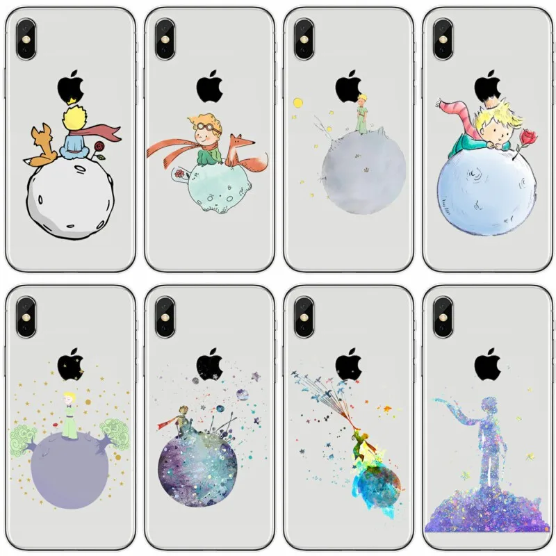 Чехол для телефона с рисунком Маленького принца земного пространства iPhone X XS XR MAX 5