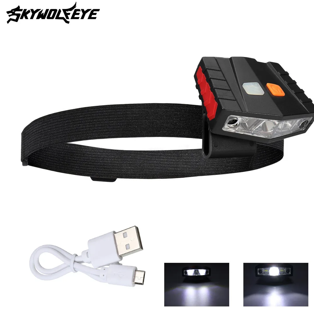 USB Rechargeable Induction Sensor Cap Head Light Led Headlight Headlamp COB LED Cap Hat Head Lamp Camping Fishing Clip on Light
USB Rechargeable Induction Sensor Cap Head Light Led Headlight Headlamp COB LED Cap Hat Head Lamp Camping Fishing Clip on Light