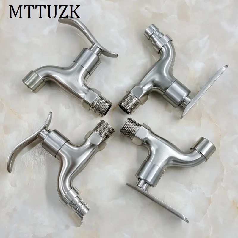 MTTUZK 304 Швабра из нержавеющей стали кран для бассейна настенный стиральной машины