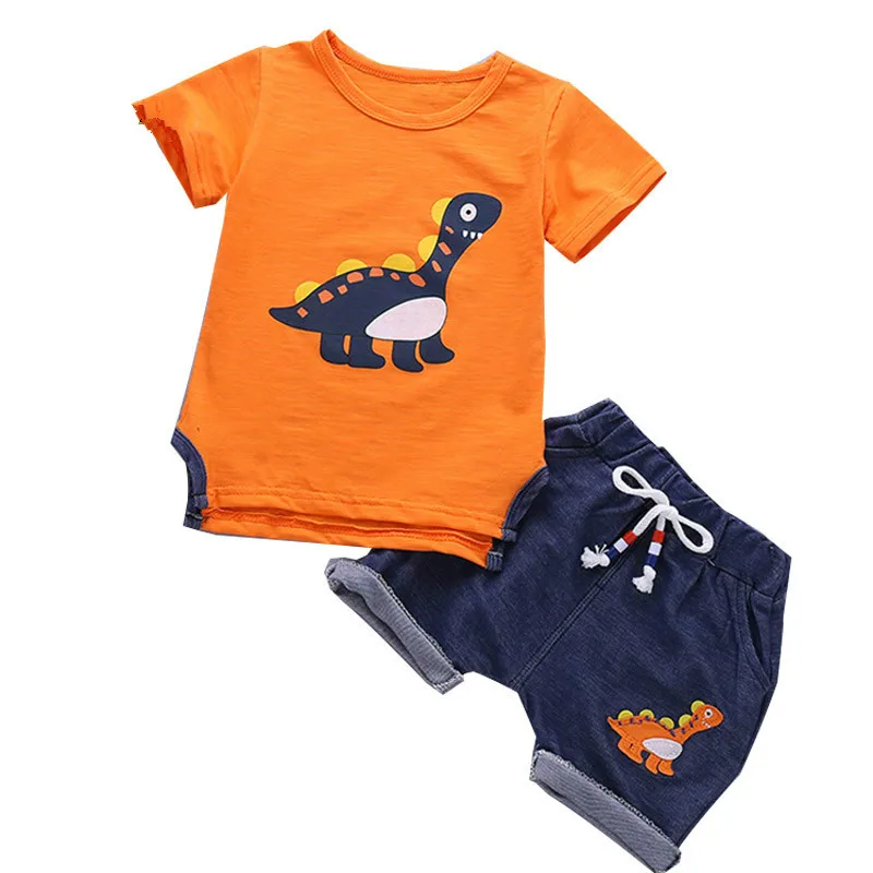 Kids Baby Boys summer clothes dinosaur animal costume Short Sleeve T-shit+Pants girl clothes Sport Suits toddler girl outfits
Kids Baby Boys summer clothes dinosaur animal costume Short Sleeve T-shit+Pants girl clothes Sport Suits toddler girl outfits