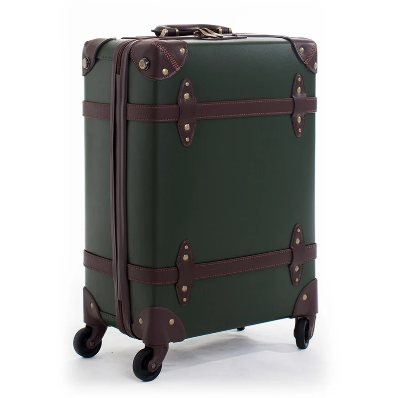Letrend Vintage Suitcase Wheels Leather Rolling Luggage Spinner Women Retro Trolley 20 inch Cabin Travel Bag Men Carry On Trunk
Letrend Vintage Suitcase Wheels Leather Rolling Luggage Spinner Women Retro Trolley 20 inch Cabin Travel Bag Men Carry On Trunk