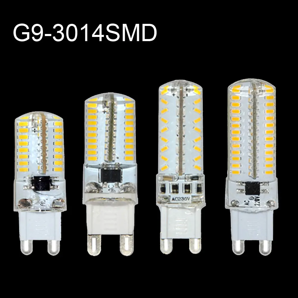 G9 G4 3014SMD Светодиодная лампа заменить 30 Вт галогенная DC 12 В E14 переменного тока в