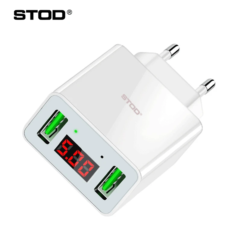Dual USB Charger 2 Port LED Display Charging Fast Charge For iPhone 7 Pro Blackview Realme POCO Redmi Infinix Cubot Wall Adapter
Dual USB Charger 2 Port LED Display Charging Fast Charge For iPhone 7 Pro Blackview Realme POCO Redmi Infinix Cubot Wall Adapter