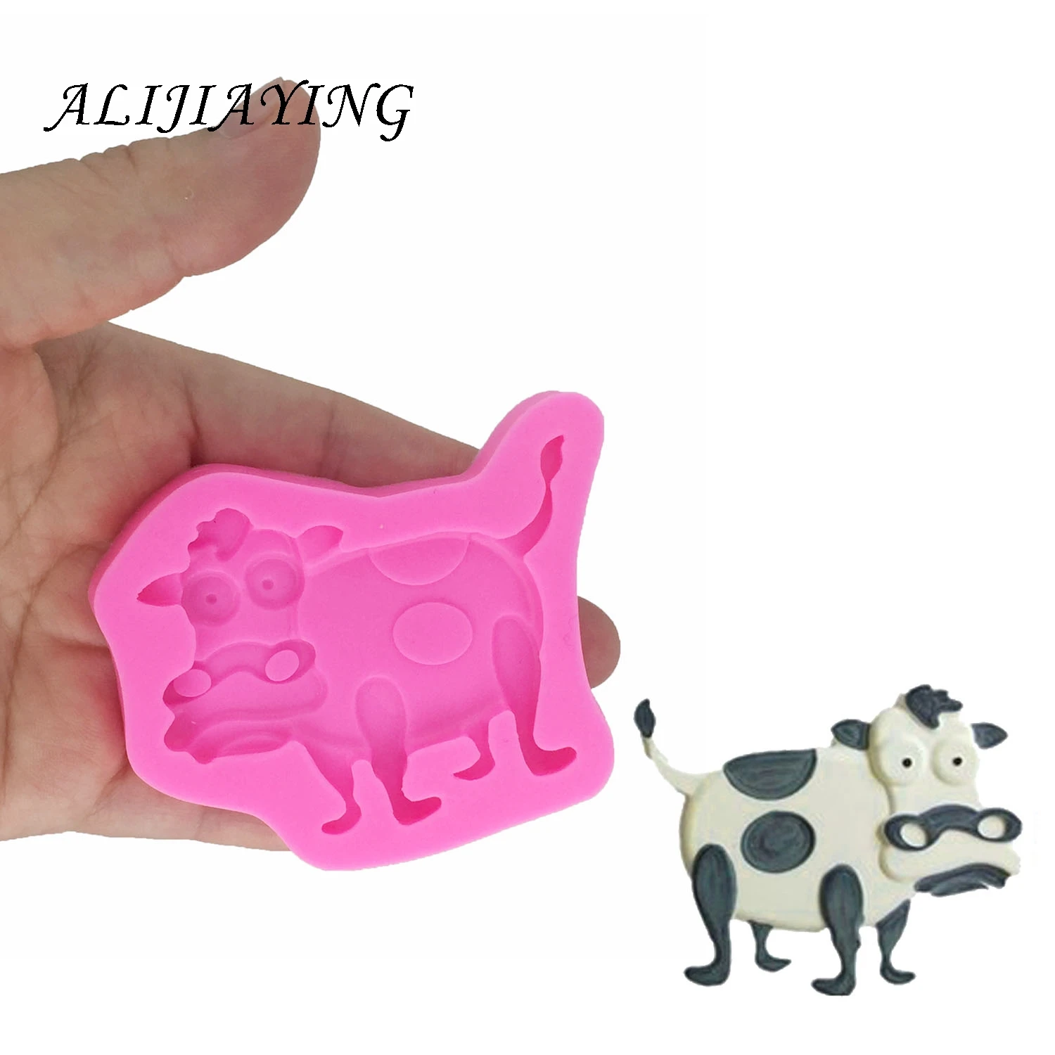 DIY Cake Tools Animal giraffe elephant horse cattle silicone mold cake decorating Gumpaste chocolate fondant mould D1352 | Дом и сад