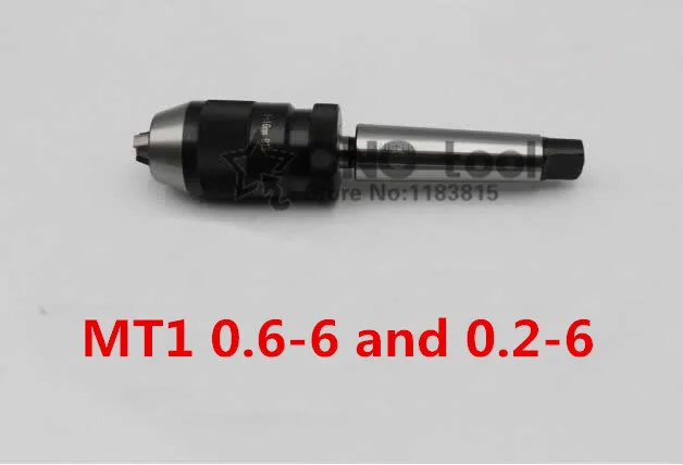 1PCS Automatic Locking Drill Chuck 0.2-6 and 1PCS taper shank link rod MT1 0.6-6, lathe, milling machine, drilling machine
1PCS Automatic Locking Drill Chuck 0.2-6 and 1PCS taper shank link rod MT1 0.6-6, lathe, milling machine, drilling machine