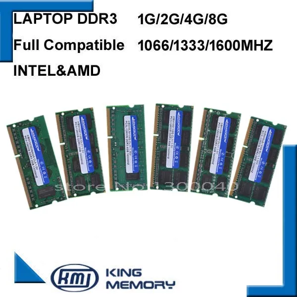 Оперативная память KEMBONA SODIMM для ноутбука RAM ОЗУ DDR3 2 ГБ 4 8 PC3 8500 1066 МГц РС3 10600 1333 12800