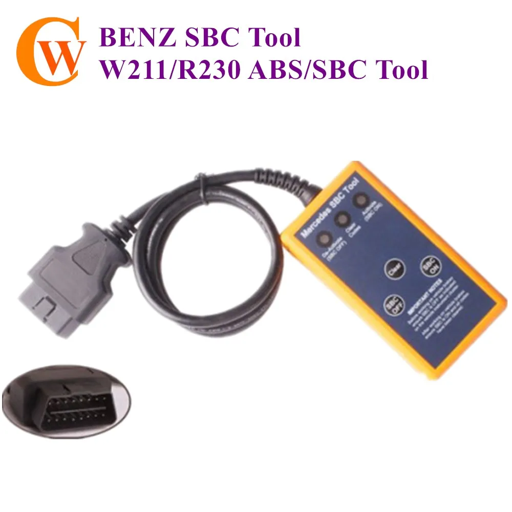 Новый MB SBC ИНСТРУМЕНТ W211 R230 ABS инструмент|Инструменты сканирования подушек