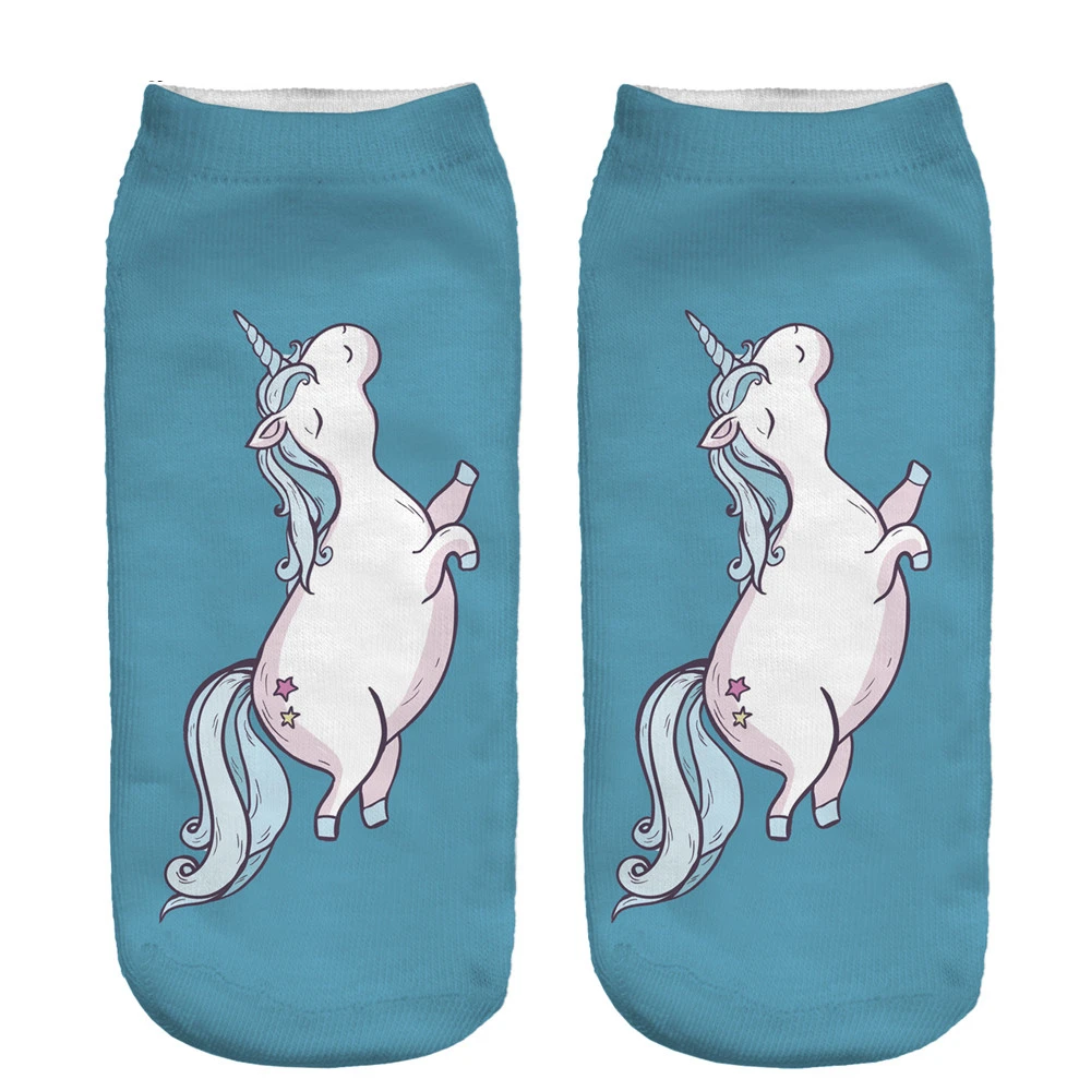 New Hot Women Hosiery 3D Printing Socks Aqua Unicorn Meias Causal Low Cut Ankle Sock Calcetines Socks
New Hot Women Hosiery 3D Printing Socks Aqua Unicorn Meias Causal Low Cut Ankle Sock Calcetines Socks