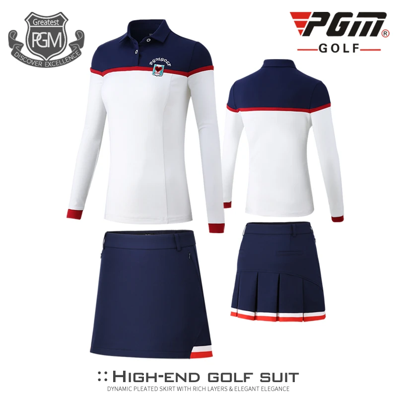 2020 Lastest Pgm Golf Skirts Suits Women Soft Short Shirt Comfortable Breathable Elastic Sportswear Tennis Clothing Sets D0500
2020 Lastest Pgm Golf Skirts Suits Women Soft Short Shirt Comfortable Breathable Elastic Sportswear Tennis Clothing Sets D0500