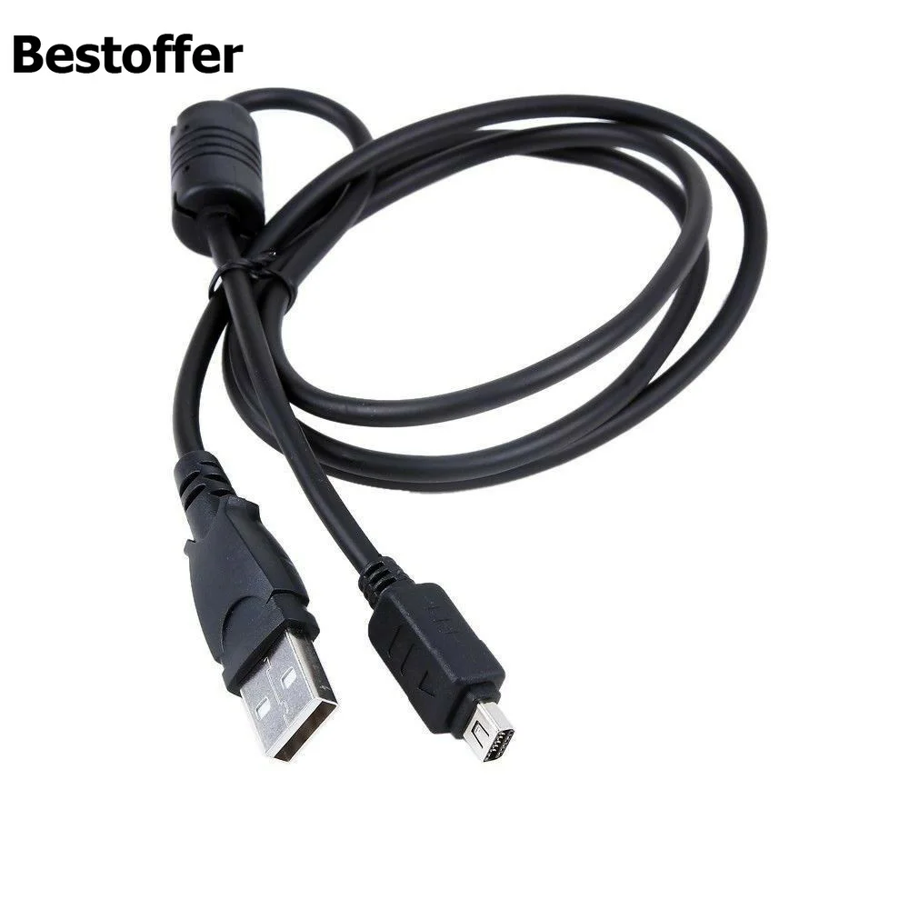 12 Pin зарядка через usb кабель Зарядное устройство Шнур для цифровой камеры Olympus SZ10