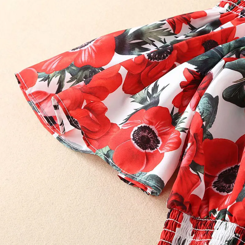 2019 High Quality Spring New Arrival Casual A-Line Short And Flare Sleeve Empire Slash Neck Floral Printed Mid-Calf Women Dress
2019 High Quality Spring New Arrival Casual A-Line Short And Flare Sleeve Empire Slash Neck Floral Printed Mid-Calf Women Dress
