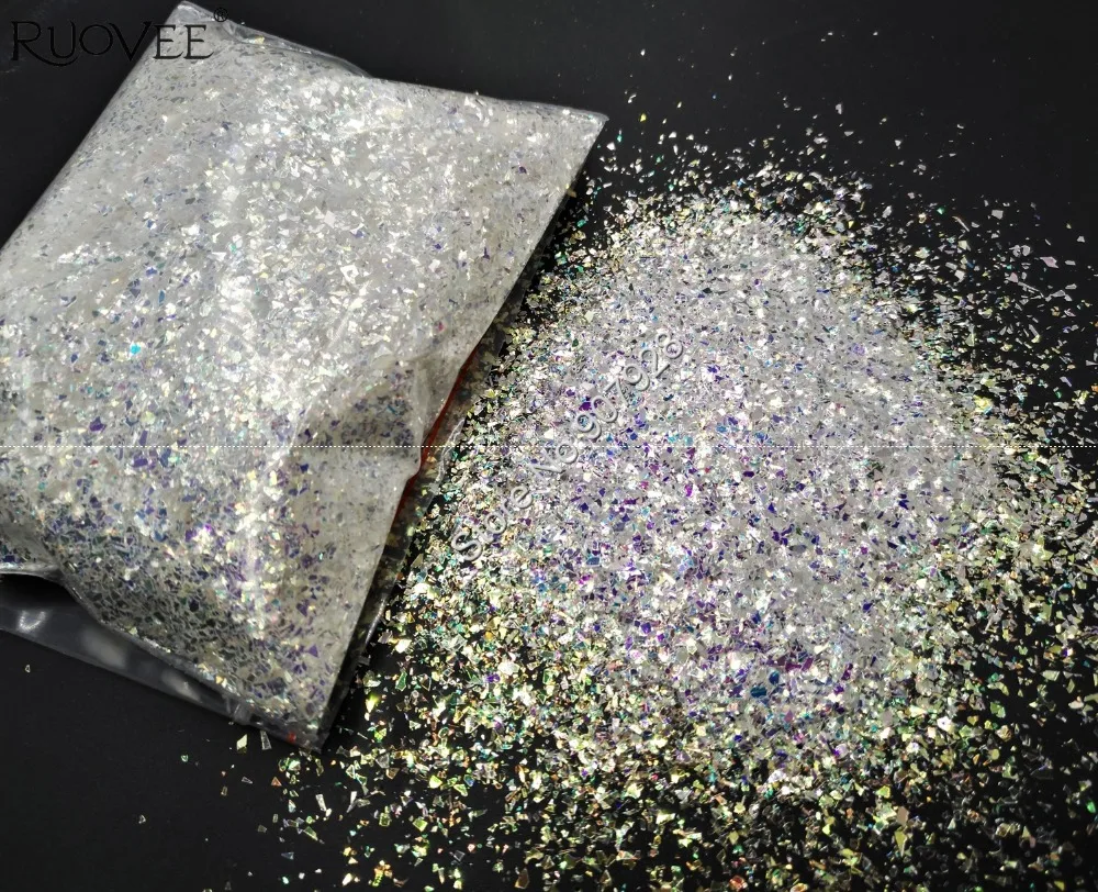 50gram x White with Blue Light Random Cut Irregular Glitter Spangle Shape for Gel Nail Art&Craft Decorations
50gram x White with Blue Light Random Cut Irregular Glitter Spangle Shape for Gel Nail Art&Craft Decorations