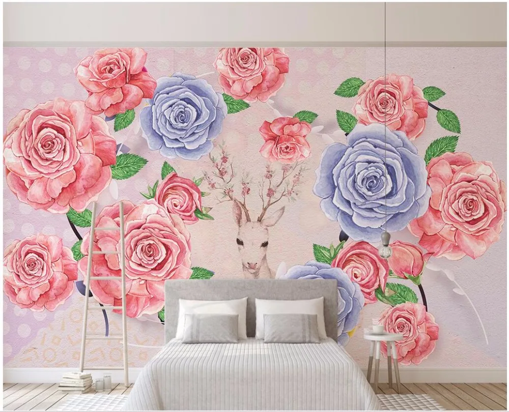 3d room wallpaper custom photo Modern European simple rose moose background Home decor 3d wall murals wallpaper for walls 3 d
3d room wallpaper custom photo Modern European simple rose moose background Home decor 3d wall murals wallpaper for walls 3 d