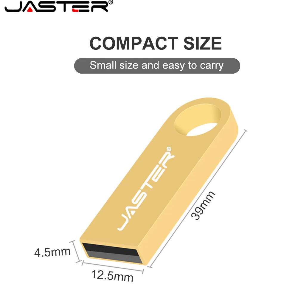 JASTER Mini Metal USB Flash Drives USB 2.0 New style Portable Pendrives 64GB 32GB 16GB 8GB 4GB Pen drive Memory Stick
JASTER Mini Metal USB Flash Drives USB 2.0 New style Portable Pendrives 64GB 32GB 16GB 8GB 4GB Pen drive Memory Stick