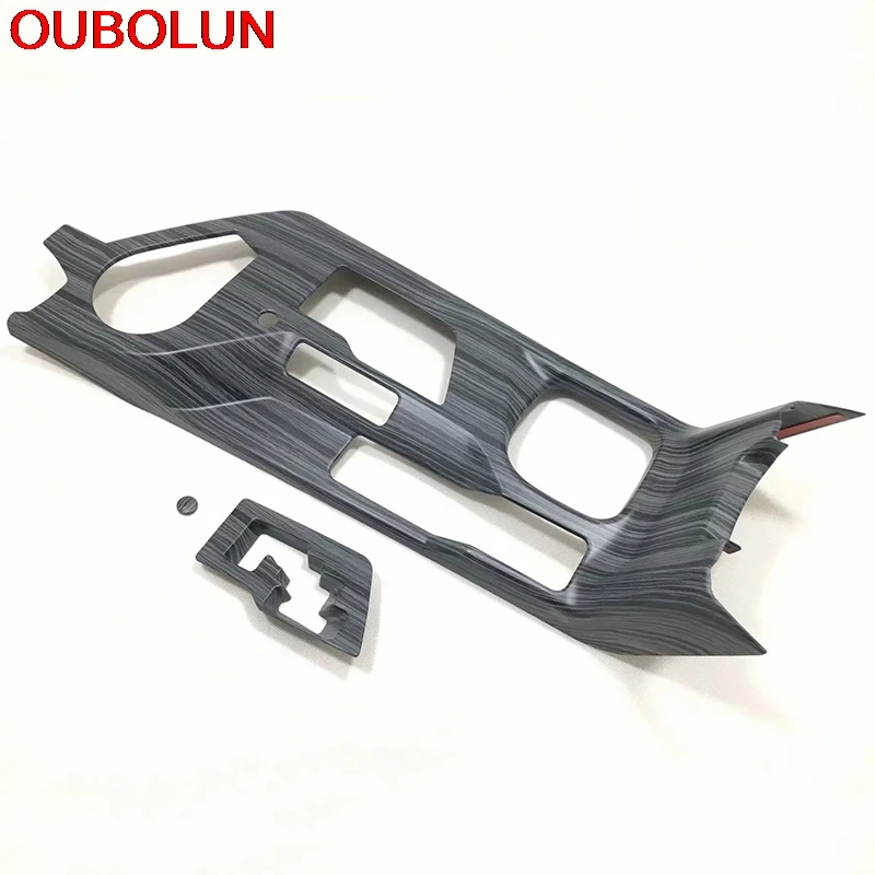 OUBOLUN ABS дерево краска черный для Toyota RAV4 RAV 4 2016 2017 LHD Центральная коробка